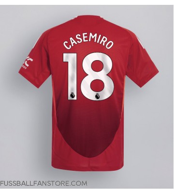 Manchester United Casemiro #18 Replik Heimtrikot 2024-25 Kurzarm